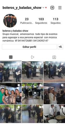 Imagen 3 de 4 de Boleros, Baladas, Grupo Musical En Vivo, Y Trio Serenatas