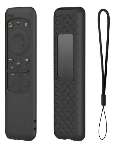 Capinha Para Controle Remoto Tv Samsung Qled 4k Bn59-01432 Cor Preto