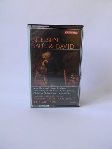 Carl Nielsen Caja 2 Cassettes Saul & David Neeme Jarvi