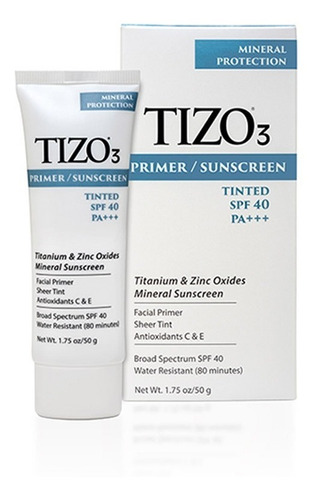 Imagen 1 de 1 de Tizo3 Protector Solar Spf 40 Con Color