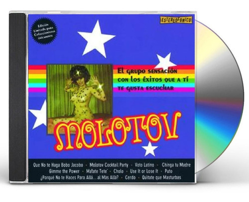 Molotov - Donde Jugaran Las Niñas - Disco Cd - 12 Canciones