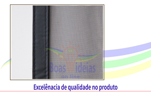 02 Mosquiteiras Auto Fecho Rapidez Dengue Zika Mosquitos