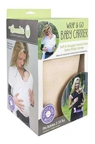 Mochila Porta Bebe Fular Woombie Wrap & Go /meloni Tutito