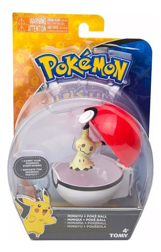 Pokemon Mimikyu + Pokebola 5cm Tomy