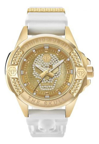 Reloj Para Hombre Philipp Plein El $kull Pwaaa1221 Blanco