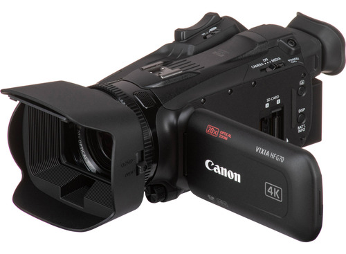 Videocámara Canon Vixia Hf G70 Uhd 4k Negra