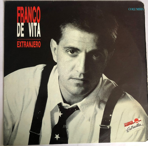 Lp Vinilo Franco De Vita - Extranjero - Excelente