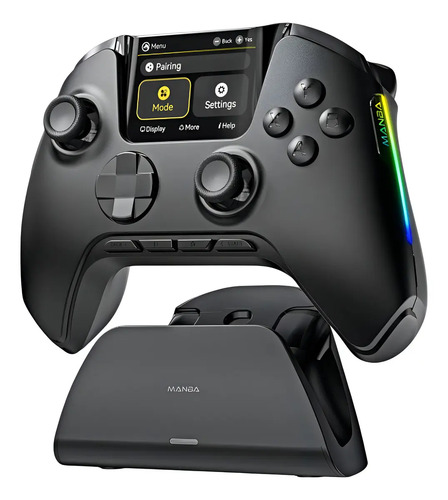 Controle Sem Fio Manba One Ultimate V2 Preto para Android e Windows