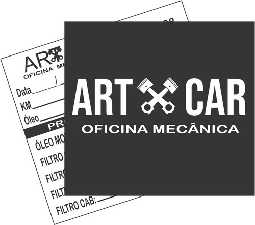 Imagem 3 de 4 de Etiquetas Para Troca De Óleo