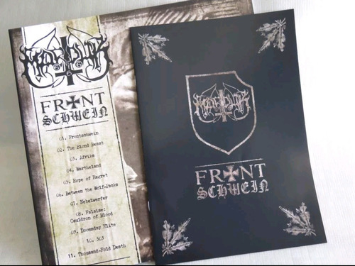 Lp-marduk-frontschwein (bone Gold Vinyl,acompanha Livro)!