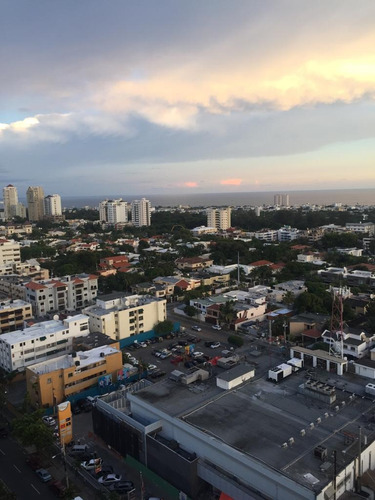 For Rent Apartamento Amueblado Piso 10 En Bella Vista Av. Sarasota De 3 Habitaciones Piscina Y Gym