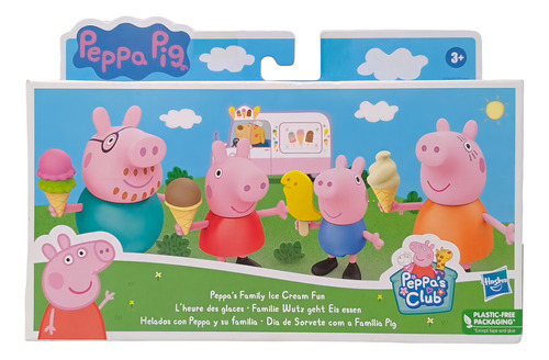 Figuras De Acción Peppa Pig Y Su Familia