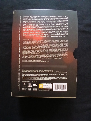 Box Avenida Brasil - Dvd Com 12 Discos Globo Novela Nacional (Usado)