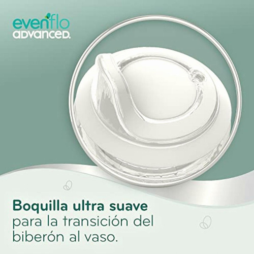 Advanced By Evenflo, Taza Entrenadora Antiderrames, Boquilla