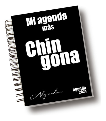 Agenda Chingona Personalizada - Diaria, Metas, Hábitos Etc.