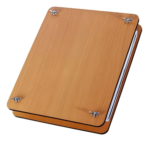 Presione El Juego De Flores Placas De Madera Para El