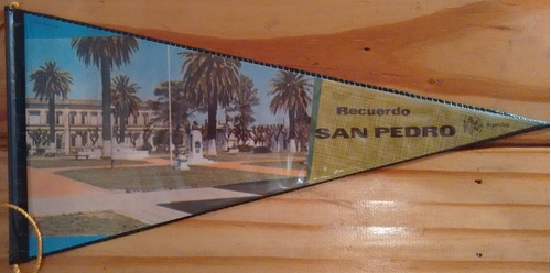 Banderin Recuerdo San Pedro 1 - Argentina