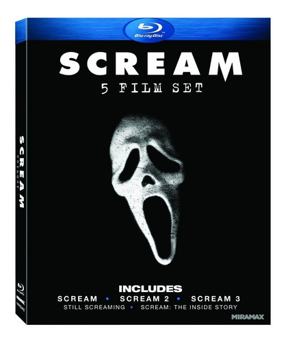Blu Ray Scream Five Film Set Nuevo Original