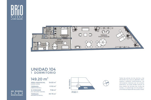 Venta De Apartamento 1 Dormitorio Y Terraza Con Parrillero. Zona Pocitos!