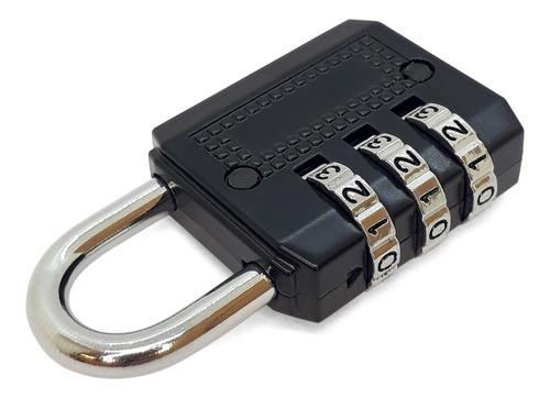Imagen 6 de 10 de Candado Para Valija De 3 Dígitos Seguridad