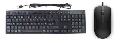 Kit Teclado + Mouse Kb216t Ms116t 1kmdj Dell Original