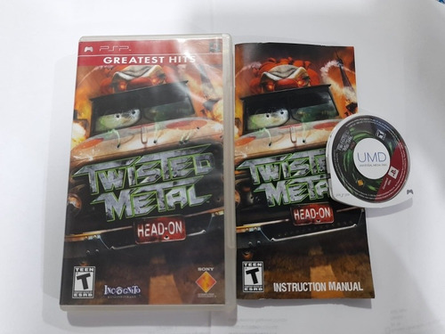 Twisted Metal Head On Completo Psp