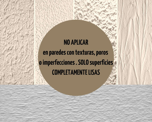 Rollo Papel Tapiz Vinílico Interiores Muros Pared 10 M Gris