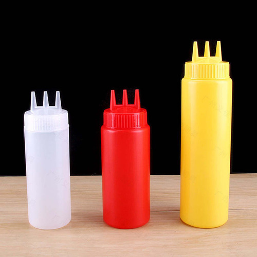 3 Uds Botella De De Prensa Contenedor Botella De 650ml