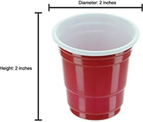 Party Bargains Vasos De Chupito De Plástico De 2 Oz ' (paque