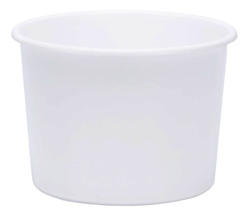 50pçs De Balde De Pipoca 1,5l - Baldinho Cor: Branco