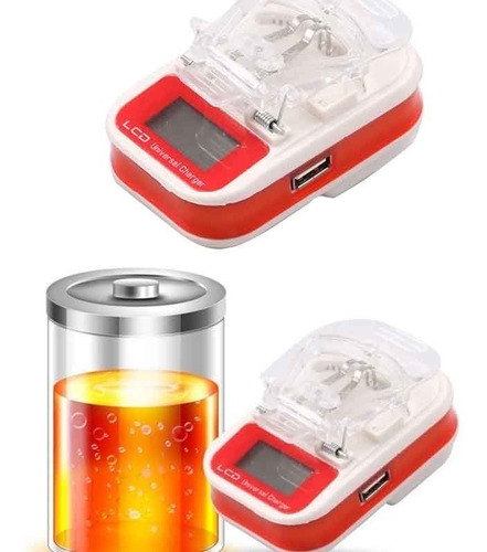 Multicargador Usb Universal Celular Bateria Con Pantalla Lcd