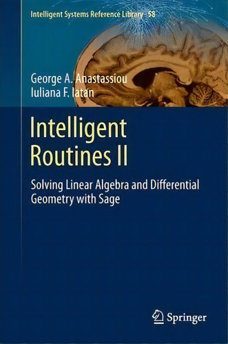 Intelligent Routines Ii, De George A. Anastassiou. Editorial Springer International Publishing Ag, Tapa Dura En Inglés
