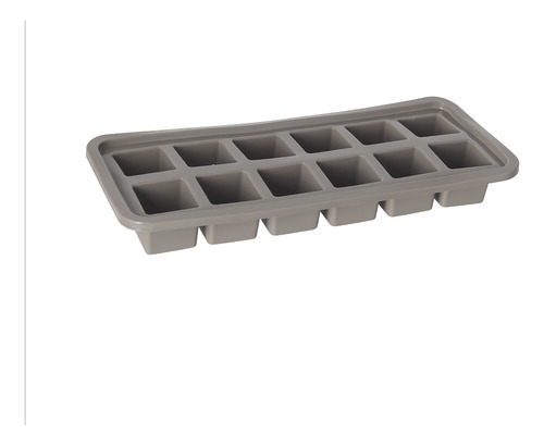 Molde Silicona Para Chocolates Hielos Antiadherente Cuadrado Color Plateado