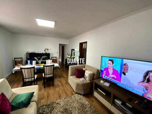 Imagem 3 de 30 de Vendo Excelente Apartamento 3 Quartos, 1 Suíte, + Dependência, 1 Vaga Demarcada; Bairro Aparecida, Santos, 111m2 Úteis - Ap03800 - 69430704