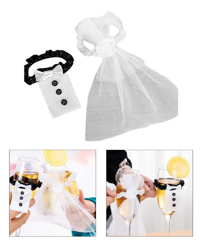 Copas De Vino Para Bodas, Novios, Copas De Champán, Adornos,