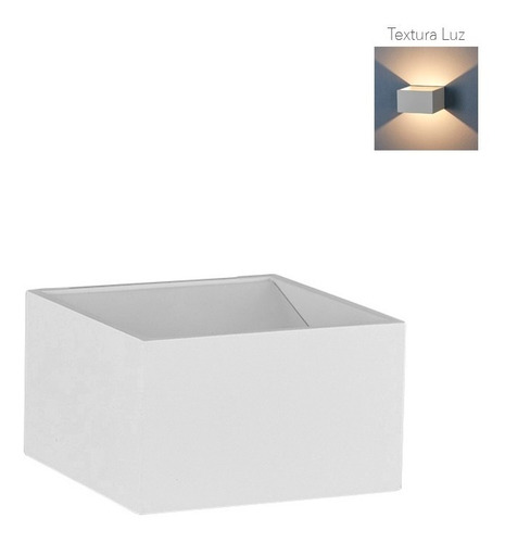 Imagen 4 de 7 de Luminaria De Pared Led Interior, 5.5w, Luz Cálida, Tecnolite