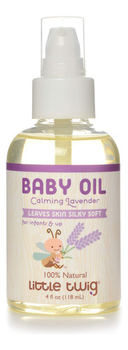 Little Twig All Natural Baby Oil For Sensitive Skin, Lavende