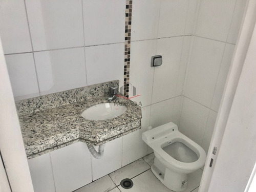 Imagem 6 de 15 de Predio Comercial Para Locação No Tatuapé, 3 Vagas, 600,00 M². Prédio Comercial Novo, 1° Locação, Com 03 Pisos, Cozinha, 06 Banheiros. - 1837