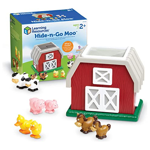 Learning Resources Hide-n-go Moo, Juguete De Animales De Gra