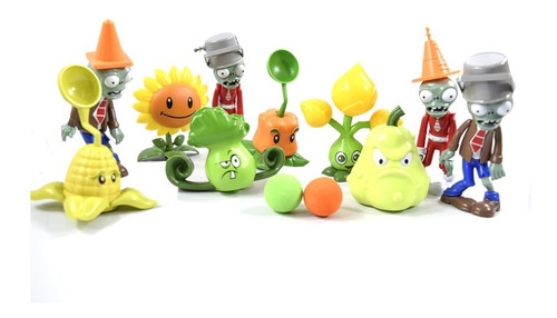 Imagen 1 de 6 de Juego Plantas Vs Zombies Colección Muñecos Juegos Infantil 2