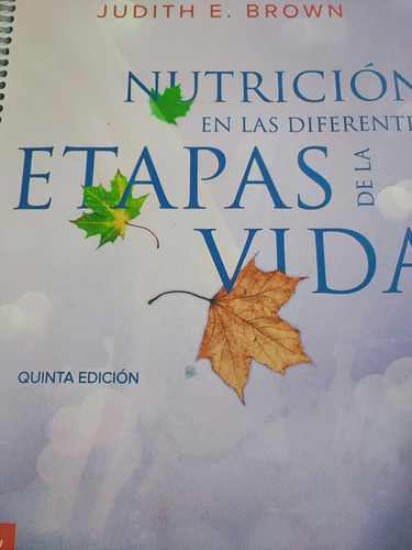 Brown - Nutrición En Las Diferentes Etapas De La Vida 5 A4