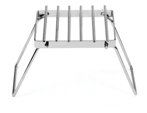 Parrilla Plegable Multifuncional Para Fogatas, Portátil, Ino
