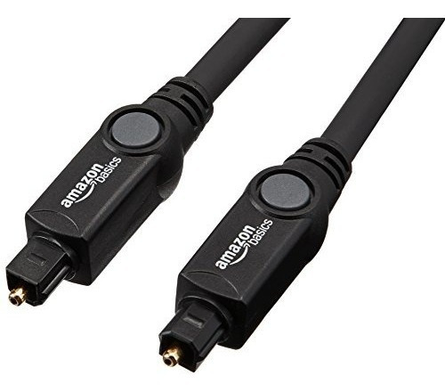 Cable Toslink De Audio Optico Digital Amazonbasics - 6 Pies 