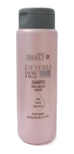 Shampoo Cabellos Grasos Silkey Deyerli Linea Control 300 Ml