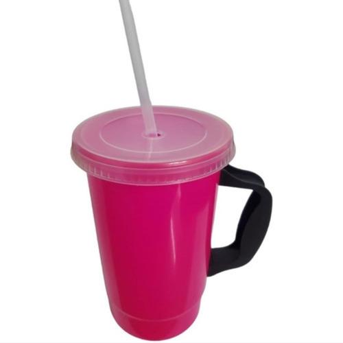 Vaso Bachelor Mini 80 Pzs 500ml Con Asa Fija