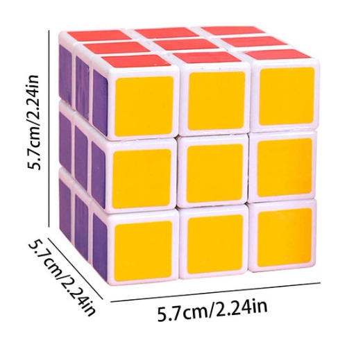 Cubo Mágico 3x3 Sencillo Rápido Suave Puzzle Cubico Clásico