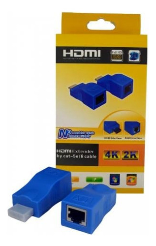 Adaptador Hdmi A Rj45  30mts