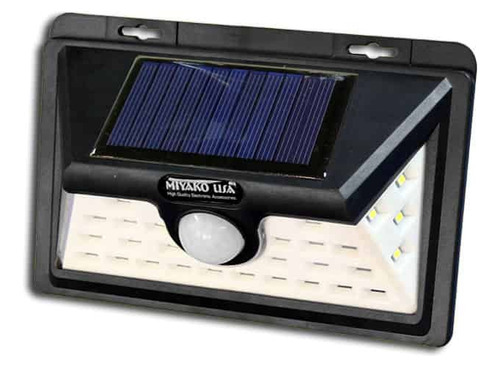 Lampara Solar Con Sensor De Movimiento Sel-010 Miyako