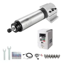 Comprar Kit Motor Husillo Cnc 220v 1.5kw + Vfd + Accesorios Er11