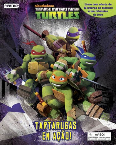 Libro Teenage Mutant Ninja Turtles: Tartarugas Em Ação!